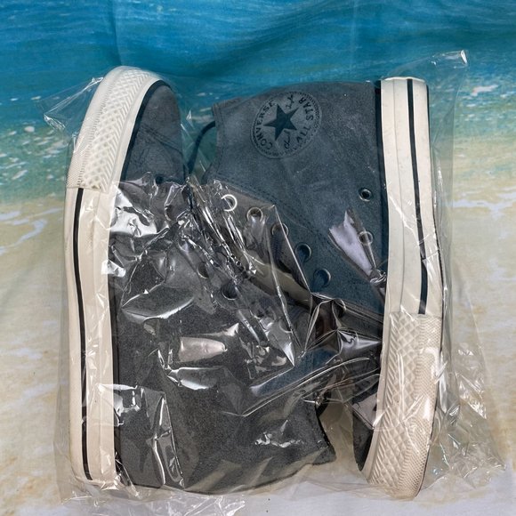 CONVERSE CHUCK TAYLOR ALL STAR SUEDE LUX WEDGE SNEAKERS - Picture 2 of 11